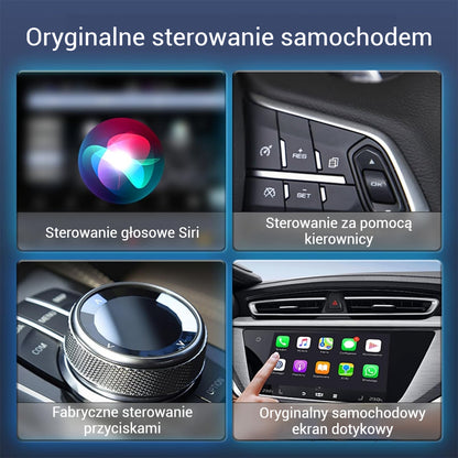 CarPlay, pamięć USB do bezprzewodowego połączenia samochodowego za pomocą Apple CarPlay i Android Auto